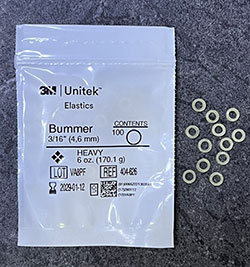 elastics (rubber bands)